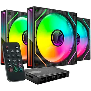 Mars Gaming Mf3dprokit (120 mm, 1 x), Ventilateur PC, Noir pas cher