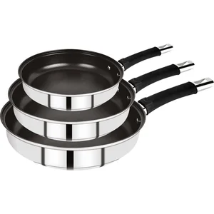 Bergner Koekenpannenset Alena - 3-Delig - Rvs - Inductie pas cher