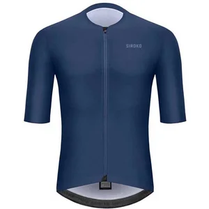 Siroko Srx Pro Tirreno Korte Mouwen Fietsshirt Blauw L Man pas cher