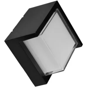 FABRILAMP Applique d'extérieur led Anoa (12W 3000K 600lm) IP65 16x16x1...Vendu parmanomano