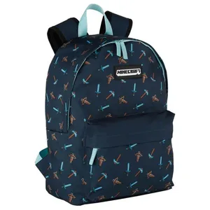 Minecraft Pica Mochila Americana Cartable Unisex-Adult, Multicolore, One SizeVendu parcdiscount