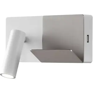 LEDS-C4 Lampada da lettura E-lamp Mini led 3.2 Bianco caldo - 2700K on-off Bianco 137lm pas cher