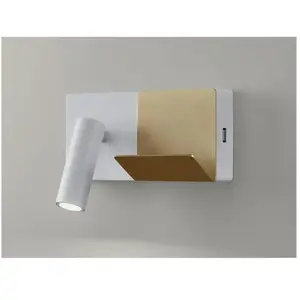 LEDS-C4 Lampada da lettura E-lamp Mini led 3.2 Bianco caldo - 2700K on-off Bianco 137lm pas cher