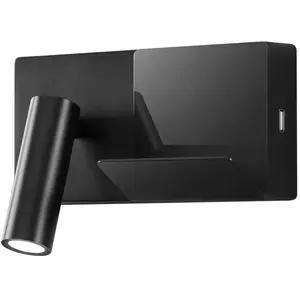 LEDS-C4 Lampada da lettura E-lamp Mini led 3.2 Bianco caldo - 2700K on-off Nero 137lm pas cher