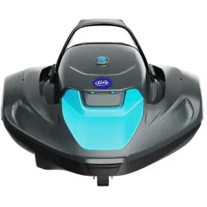 Robot de piscine - GRE - Moovo TM 90 - À batterie - Piscines hors-sol - Jusqu’à 9 m de longueur/80 m² - Autonomie 90 min - 2 L pas cher