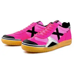 Munich Chaussures de futsal Gresca unisexe, Rose, 39 EU pas cher