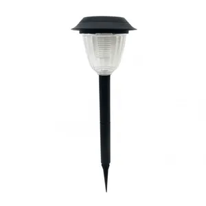 166671009 Pointe externe solar 5000k 50lm kira black ip65 31/43,5x13x13 cm charge5-6h utilisation 6-8h - Fabrilamp pas cher