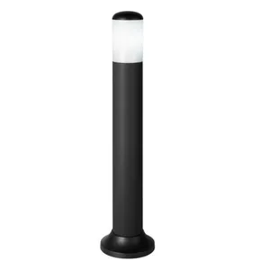 FABRILAMP Colonne d'extérieur safran 1xe27 noir 70x9,1x9,1 cm polycarbonate ip44 pas cher