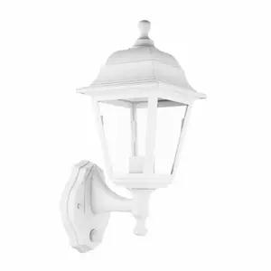 FABRILAMP Fab 125861001 Appliquer Basilic Extérieur 1xe27 Blanc Ip44 P...