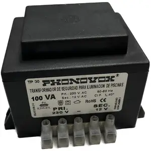 PHONOVOX Transformateur De Piscine - GENERIQUE - 100va 230/12v - Extérieur - Electrique pas cher