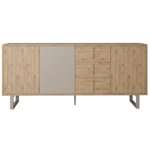 CALICOSY Buffet 3 portes et 3 tiroirs L180 cm - 180 cm X 40 cm X 80 cm - MILLAYVendu parcdiscount