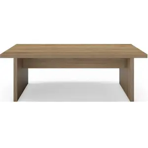 Table basse LOANA   Forme rectangulaire   Coloris chêne   120 x 70 x 40 cm pas cher