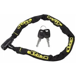 Antivol chaîne avec gaine en nylon et serrure anti-crochetage Caiman Lock Eltin pas cher