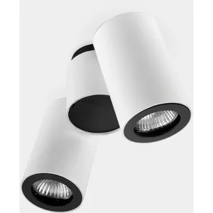 LEDS-C4 Plafonier Pipe Double GU10 16 Bianco 605lm pas cher