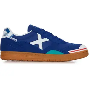 Indoor Football Shoes Munich Gresca 03 Blue Adults pas cher