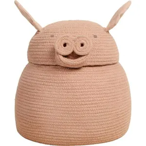 Lorena Canals Panier de rangement Peggy le cochon pas cher
