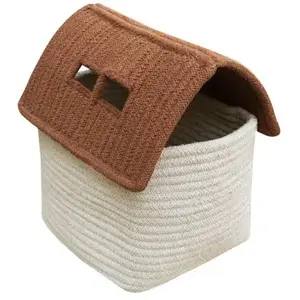 Lorena Canals Panier de rangement maison toffee (22 x 22 x 34 cm) pas cher
