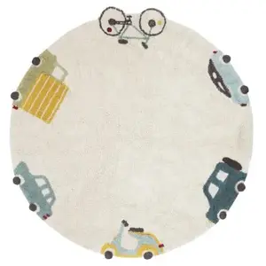 Comparateur de prix : Lorena Canals Tapis lavable Wheels (140 cm)