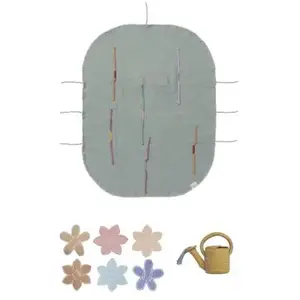 Lorena Canals Mallette textile Green Toy Flower Garden pas cher