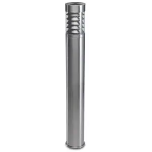 LEDS-C4 Borne Extérieure Priap, 80 Cm, Acier Inoxydable Et Polycarbonate pas cher