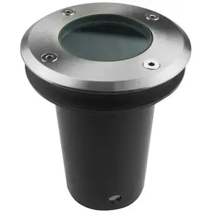 FORLIGHT Encastré sol de jardin RINGO 1 Ampoule - Noir - Adulte pas cher