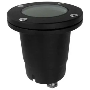 Forlight Tidian - 1 Lumière Ronde Encastrée Extérieure Au Sol Noir Ip67, Gu10 pas cher