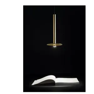 LEDS-C4 Sospensioni Candle 1 Body Surface led 4.1 Bianco caldo - 2700K on-off Ottone 154lm pas cher