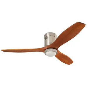 LEDS-C4 Ventilateur de plafond Stem dc Bois foncé avec led pas cher