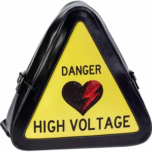 Oh my Pop rugzak Danger High Voltage - (bxhxd) ca. 32cm x 32cm x 9,5cm pas cher