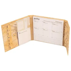 Grupo Erik Harry Potter Agenda hebdomadaire et notes adhésives | 5 blocs-notes de différentes tailles et enveloppe | Jolies notes adhésives | Cadeaux Harry Potter | Papeterie Harry Potter | pas cher