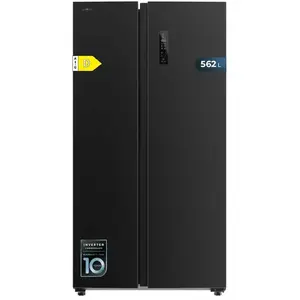 Comparateur de prix : Cecotec Réfrigérateur américain Bolero CoolMarket SBS 562 Dark D