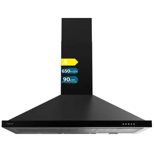 Cecotec Hotte en forme de pyramide Bolero Flux PM 906500 Black AVendu paramazon