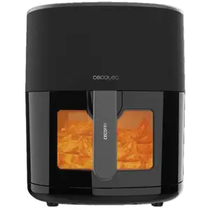 Cecotec Cecotec Friteuse à Air sans Huile de 6,5 L Cecofry Fantastik Window 6500 Fenêtre. 1700W, Technologie PerfectCook, 12 Modes de Cuisson, Tactile, Réglable 80-200ºC, Fenêtre, Cuisson jusqu'à 60 min