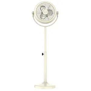 Cecotec - Ventilateur sur Pied EnergySilence 250 ClassicStyle Beige - 25 W, Diamètre 25 cm, 3 Pales et Hauteur Réglable, Inclinaison Réglable et 2 Vitesses, Design soigné, Utilisation Facile