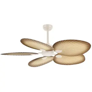Comparateur de prix : Cecotec - Ventilateur de Plafond avec Lumière EnergySilence Aero 5200 Palm - 36 W, Diamètre 132 cm, Télécommande, Minuterie 8 Heures, 6 Vitesses et 5 Pales, Mode Été/Hiver