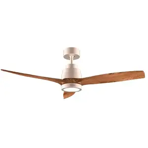 Comparateur de prix : Cecotec - Ventilateur de Plafond avec Lumière EnergySilence Aero 5295 GoldBlack - 35 W, Diamètre 132 cm, 3 Pales, LED 18 W, Télécommande et Minuterie, 6 vitesses Mode Été/Hiver