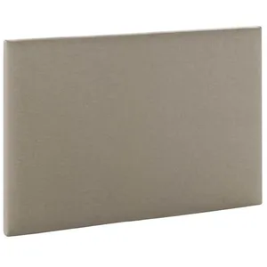 Tête de lit Aura tapissée en tissu Beige 90x60 cm pas cher