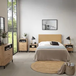 marcKonfort Tête de lit tapissée Miconos 160x60cm moutarde pas cher