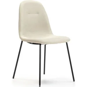 VS VENTA-STOCK SET DE 2 CHAISES BRENDA BEIGE pas cher