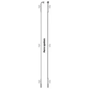Sapim Rayon Cx-ray J-bend 1 Unit 282 mm pas cher