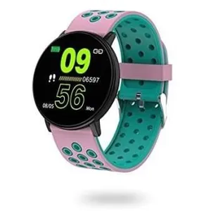 WATCHILY Montre connectée - Unotec - Watchuu Ember - Bluetooth - Rose - Multi-sport pas cher