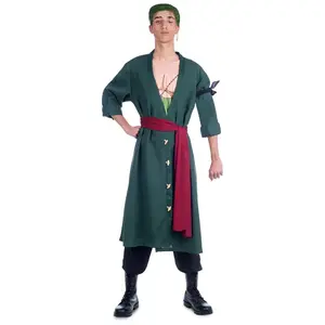 Comparateur de prix : Mom VIVING COSTUMES / JUINSA - Roronoa Zoro One Piece kostuum voor volwassenen - Medium
