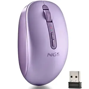 NGS Souris sans fil Fog Dual (violette) (Sans fil), Souris, Violet