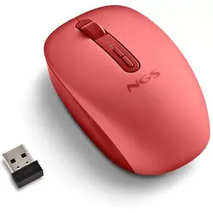 NGS Souris sans fil Fog Dual (rouge) (Sans fil), Souris, Rouge