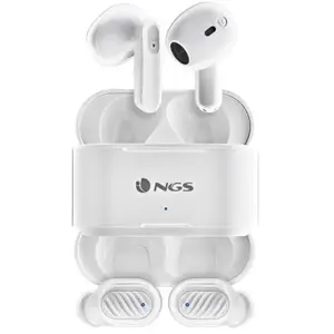 Comparateur de prix : NGS - artica duo Casque intra-auriculaire sans fil de Ear Bluetooth Calling/Music White