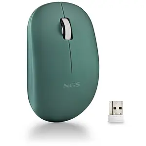 NGS Fog Pro Green - Souris sans Fil, Souris Optique 1000 DPI, Interfac...