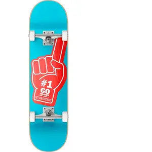 Hydroponic Hand CO Skateboard, unisexe, cyan, 8 pouces