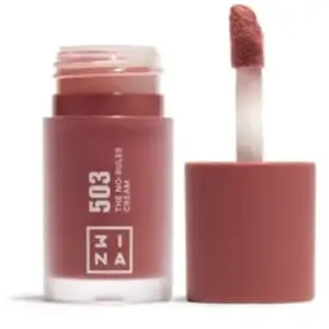 3INA MAKEUP - The No-Rules Cream 503 - Blush Liquide Rose Nude aux L’huile D'amande Douce - Blush pour Yeux Lèvres et Joues - Blush au Fini Naturel et Lumineux - Vegan - Cruelty Free pas cher