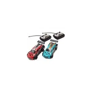Comparateur de prix : Tachan Monster Storm Twin voiture avec télécommande, rouge/bleu (Cpa T...