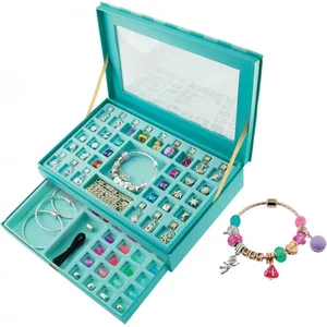 Tachan Jewelry Box De Luxe - Sieradendoos voor Kinderen - Met Armbanden, Kettingen en Hangers - In Handige Opbergdoos pas cher